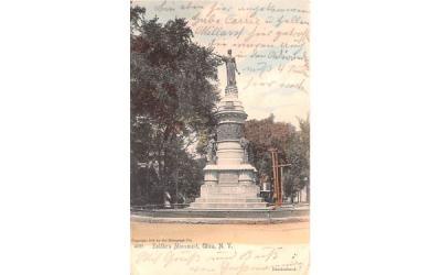Soldiers Monument Utica, New York Postcard