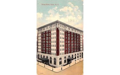 Utica Hotel New York Postcard