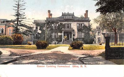 Roscoe Conkling Homestead Utica, New York Postcard