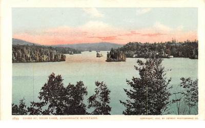 Upper St Regis Lake Upper saint regis lake, New York Postcard