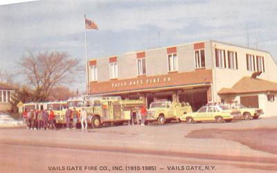 Vails Gate Fire Co Inc 1910-1985 New York Postcard