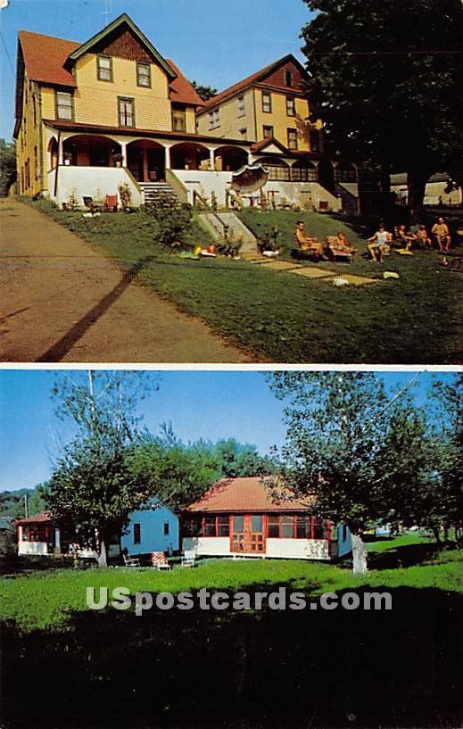 Mountain Hotel & Motel - White Sulphur Springs, New York NY Postcard