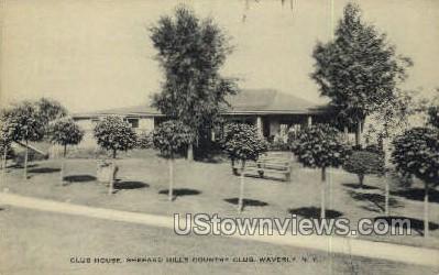 Shepard Hills Country Club - Waverly, New York NY Postcard