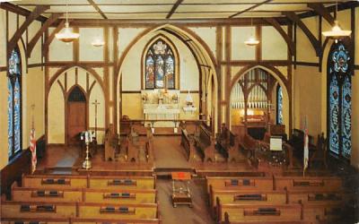 Christ Episcopal Church Walton, New York Postcard