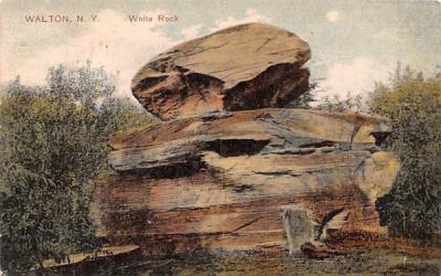 White Rock Walton, New York Postcard