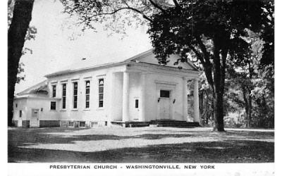 Presbyterian Church Washingtonville, New York Postcard
