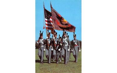 Cadet Colors & Guards West Point, New York Postcard