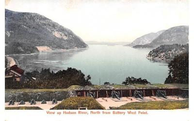 Hudson River West Point, New York Postcard