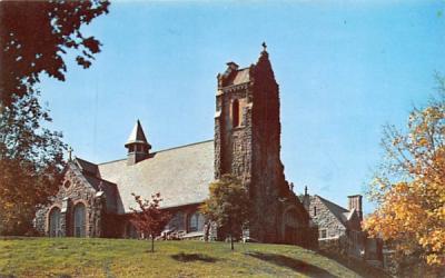 Catholic Chapel West Point, New York Postcard
