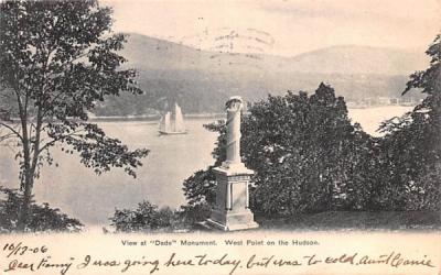 Dade Monument West Point, New York Postcard