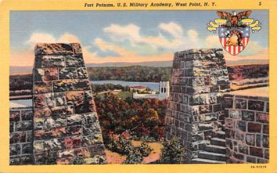 Fort Putnam West Point, New York Postcard