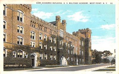 East Academic Building West Point, New York Postcard