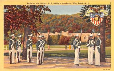 Relief of the Guard West Point, New York Postcard