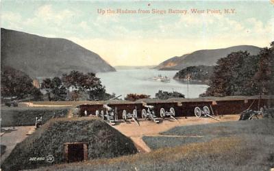 Hudson from Siege Battery West Point, New York Postcard