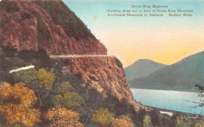 Storm King Highway West Point, New York Postcard