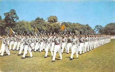 Corps on Parade West Point, New York Postcard