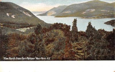 North from Fort Putnam West Point, New York Postcard