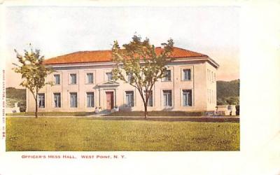 Officer's Mess Hall West Point, New York Postcard