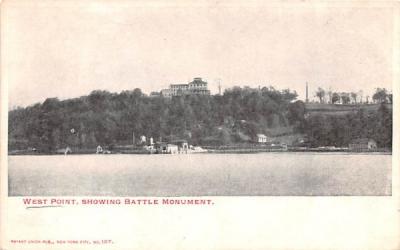 Showing Battle Monument West Point, New York Postcard