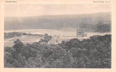 Aerial View West Point, New York Postcard