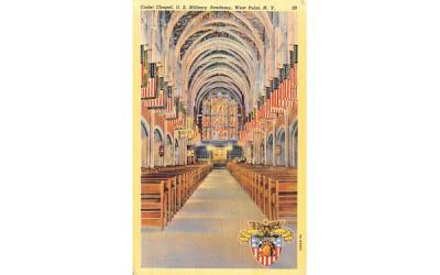 Cadet Chapel West Point, New York Postcard