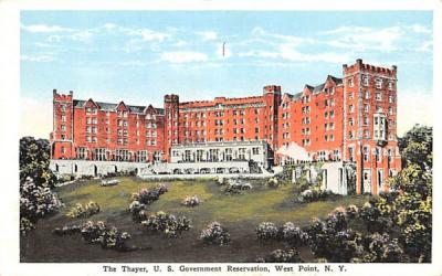 The Thayer West Point, New York Postcard