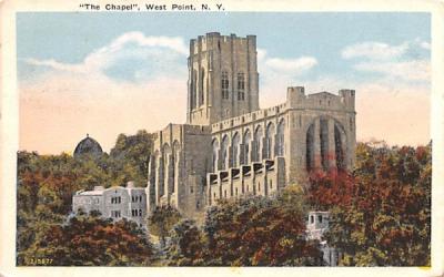 The Chapel West Point, New York Postcard