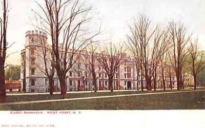 Cadet Barracks West Point, New York Postcard