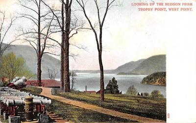 Hudson from Trophy Point West Point, New York Postcard