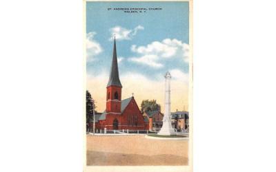 St Andrews Episcopal Church Walden, New York Postcard