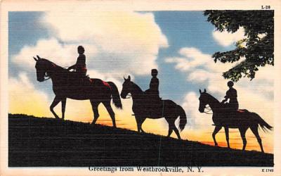 Greetings From Westbrookville, New York Postcard