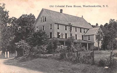 Old Colonial Farm House Westbrookville, New York Postcard