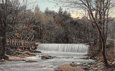 Pine Kill Falls Westbrookville, New York Postcard