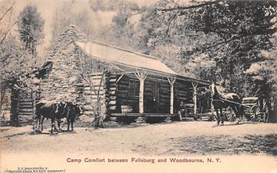 Camp Comfort Woodbourne, New York Postcard