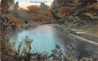 Water View Woodbourne, New York Postcard