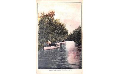 Masten Lake Outlet Wurtsboro, New York Postcard