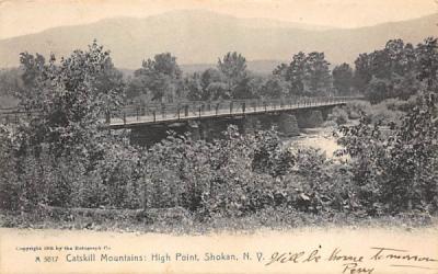 Catskill Mts West Shokan, New York Postcard