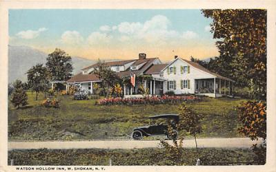 Watson Hollow Inn West Shokan, New York Postcard