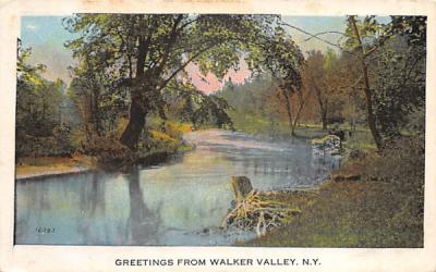 Greetings from Walker Valley, New York Postcard