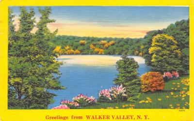 Greetings from Walker Valley, New York Postcard