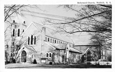 Reformed Church Wallkill, New York Postcard