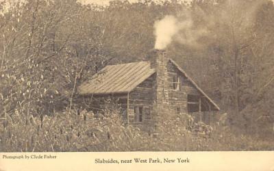 Slabsides West Park, New York Postcard