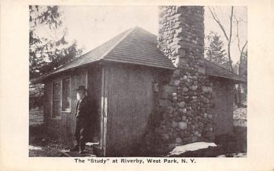 Study at Riverby West Park, New York Postcard
