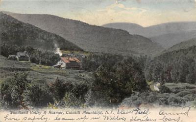 Woodland Valley and Roxmor New York Postcard