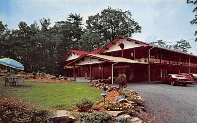 White Horse Lodge Woodstock, New York Postcard