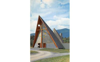 St Gregorys Episcopal Church Woodstock, New York Postcard