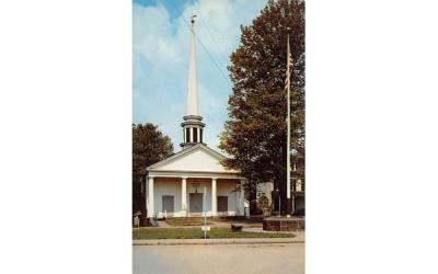 Dutch Reformed Church Woodstock, New York Postcard