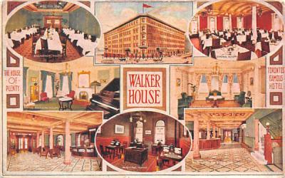Walker House Waterloo, New York Postcard