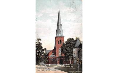 First Presbyterian Church Watertown, New York Postcard
