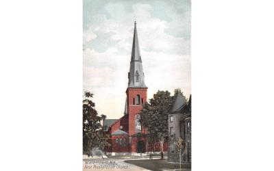 First Presbyterian Church Watertown, New York Postcard
